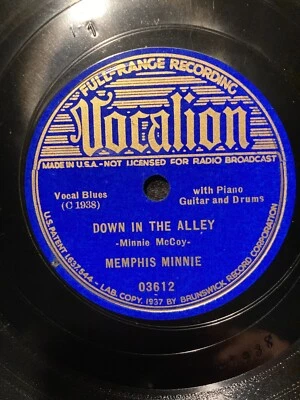 $47 • Buy Blues 78 Rpm Memphis Minnie Vocalion 03612