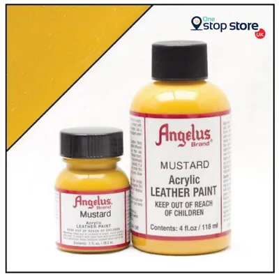 £7.50 • Buy Angelus Acrylic Leather Paint For Sneaker Boot Shoes Bag - All Colours - 1oz/4oz