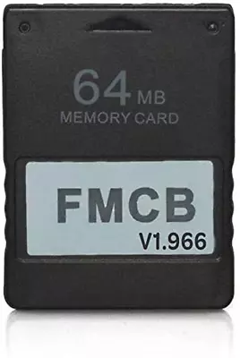 RGEEK FreeMcBoot FMCB 1.966 PS2 Memory Card 64MB For Sony Playstation-AU • $35.19