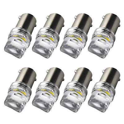 8x BA9S BAYONET LED LIGHT BULB 5SMD 2835 WHITE PARKER CAR GLOBE INTERIOR 12V AU • $10.30