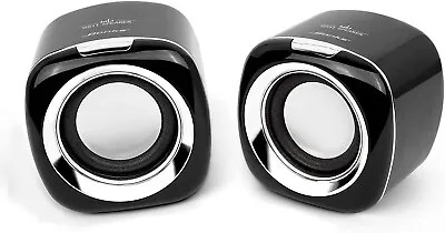Mini Desktop Square Computer Speakers 6W • £12.95