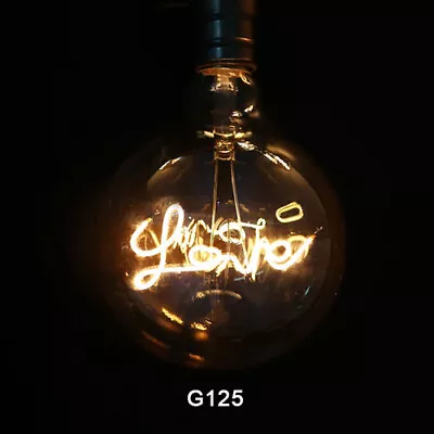 Love Dimmable Industrial LED Decorative E27 Light Vintage Bulb Filament Edison • $14.49