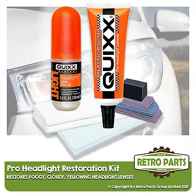 £22.95 • Buy Headlight Restoration Repair Kit For Suzuki Twin. Cloudy Yellowish Lens