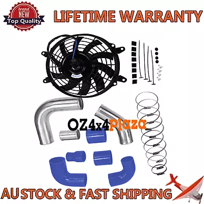 Turbo Intercooler Pipe 9 Fan Kits For Nissan GU ZD30 DI Patrol Diesel Alloy -5% • $132.05