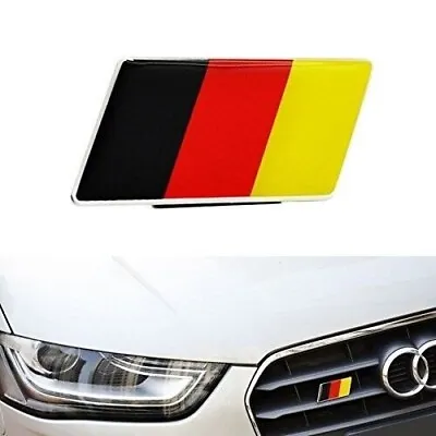 £4.90 • Buy German Flag Car Grille Badge Suit Vw Golf Bmw Audi T5 T6 T5.1 Brand New
