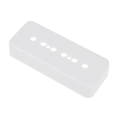 25 Pairs P90 Soapbar Bass Pickup Cover Neck Bridge 50mm 52mm Spacing White • $27.19