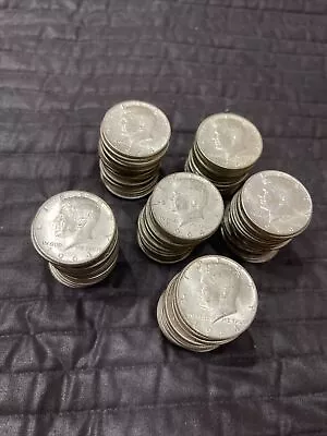 1964 JFK Half Dollars  90% Silver Coins Circulated. Select Amount . • $12.25