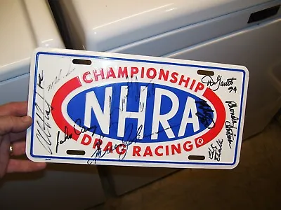 $70 • Buy Vintage Nhra License Plate Don Garlits Signed Ford Gm Chevy Rat Hot Street Rod