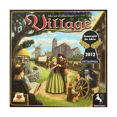 Eggertspiele Boardgame Village (German/English 2nd Ed) Box VG • $60