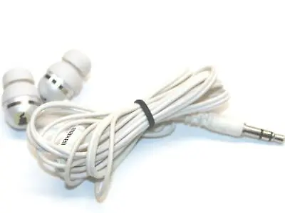 Maxell Soft Silicon In-Ear Earbuds 3.5mm Jack Stereo Audio Earphones In White • $14.99