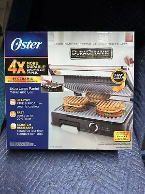 $84.99 • Buy Oster Panini Maker & Grill Griddle CKSTPM6001-ECO PN 3022040 New