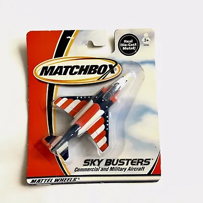 2000 Matchbox Sky Busters Die-cast F-4 Navy 76 Bicentennial Mattel Wheels • $15.30