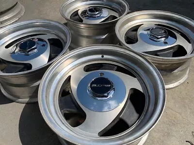 15 Vintage Wheels Rims Tri Spoke Three American Racing Classic Polished Lip • $495