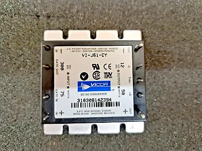 New Vicor VI-J61-CY DC DC CONVERTER 12V 50W • $60