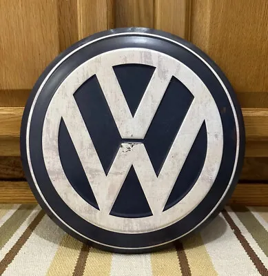 Volkswagen Sign Metal Emblem Parts Bug Passat VR6 VW Vintage Style Wall Decor • $42