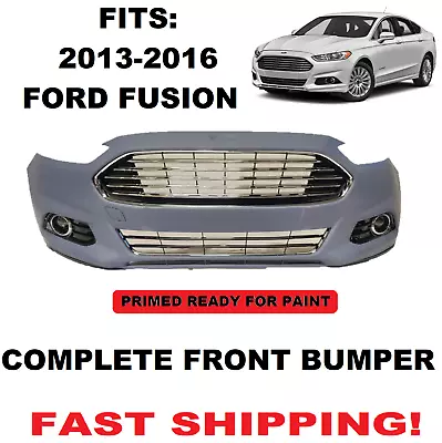 For 2013 2014 2015 2016 Ford Fusion Front Bumper Cover • $252.91