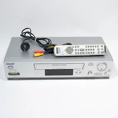 Sony SLV-EX725 VCR VHS Video Tape Player Recorder PAL - Tested In VGC! • $129.95