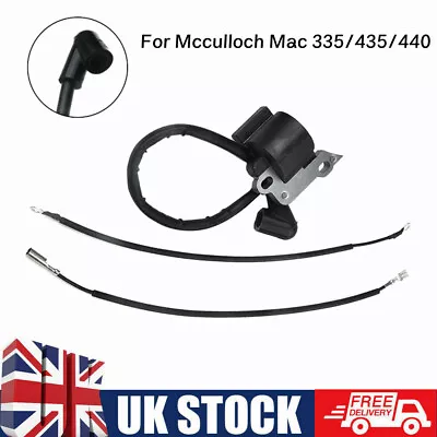 Ignition Coil For Mcculloch Mac 335 435 440 530039167 Replacement Chainsaw Part • £16.89