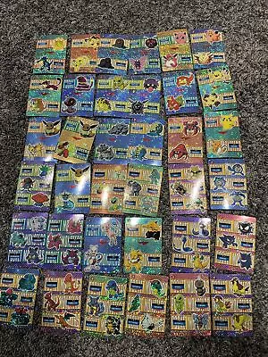 Pokemon Vintage Pocket Monsters Vending HOLO Prism Sticker (36 Cards) Charizard • $40