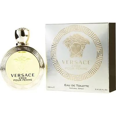 Versace Eros Pour Femme 100ml Womens EDT 100% Genuine Brand New • $117.99