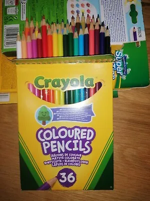 Crayola Colouring Pencils Pack Of 36 • £6.35