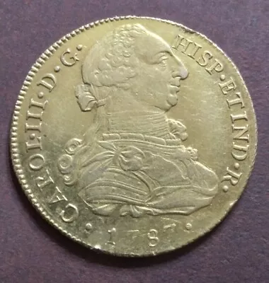 1787 Lima MI Peru Gold 8 Escudo • $2599.99