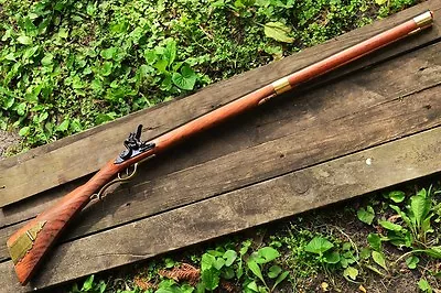 Kentucky Flintlock Rifle - Musket - Revolutionary War - Colonial - Denix Replica • $229.97