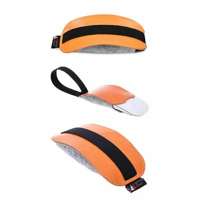 For Apple Magic Mouse 2 PU Leather Protective Storage Retro Case Cover Bag Pouch • $9.85