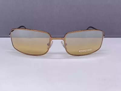 Romeo Gigli Sunglasses Men Woman Braun Mirrored Rg 57904 Wrap Around • $83.50