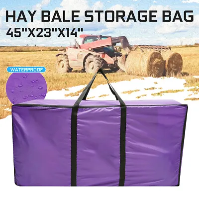 £12.79 • Buy Waterproof Camping Hay Straw Bale Storage Bag Carry Horse Feeder Riding Gear UK