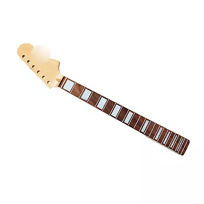 Maple Guitar Neck For ST Style 22 Fret 24 Inch Rosewood Fretboard Clear Paint • $53.36