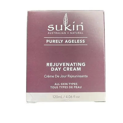 Sukin Purely Ageless Rejuvenating Day Cream All Skin Types 120 Ml • £16.95