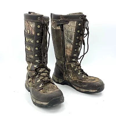 $64.98 • Buy Guide Gear Buffalo Leather Waterproof Snake Boots Men's Size 10.5