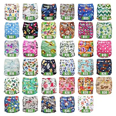 Single Baby Cloth Nappies Diapers MCNs Inserts Liners Reusable My Little Ripple • $9.99
