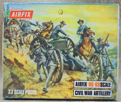 £9.99 • Buy HO-OO S-14-89 Vintage US American Civil War Artillery 01714-5 Airfix 02381