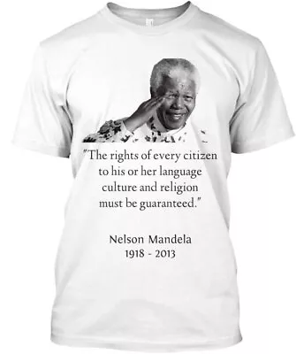 In Memory Of Nelson Mandela Tee T-shirt • $21.52