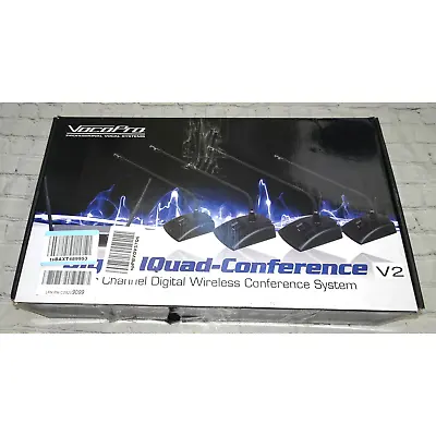 VocoPro 4 Wireless Microphone System XLR Connector Digital-Quad-Conference • $180