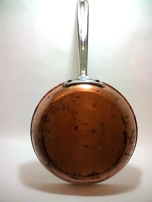 $85 • Buy Vtg CUISINART~COPPER SAUCIER PAN~SAUTE SKILLET~10 ~SS Interior~Rivited SS Handle