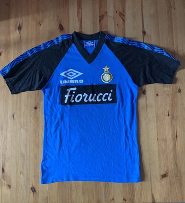 £80 • Buy Inter Milan UMBRO Training Shirt. Adults Medium. 1992-93 Season