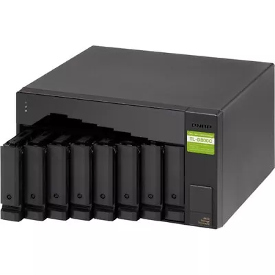 QNAP TL-D800C 8-Bay USB 3.2 Gen 2 Type-C JBOD Enclosure 8 X 3.5 /2.5  SATA III • $682.90