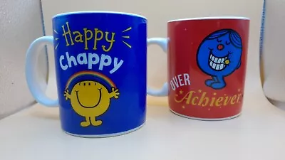 £11.50 • Buy 2 X MR MEN 2021 Mugs MR Perfect & MR Happy Character Mugs By Paladone Sanrio