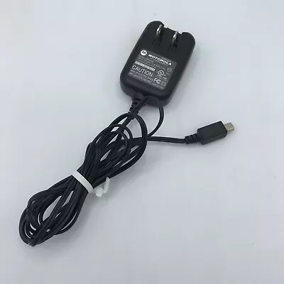 OEM MOTOROLA FMP5185B SPN5185B Cell Phone Wall Travel Charger AC Power 6 Ft Cord • $5.99