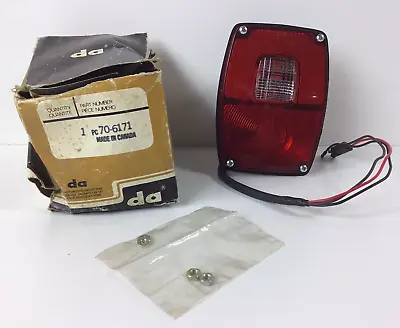 Vintage Dominion 70-6171 Universal Truck Red Tail Light Lamp Assembly • $29.99