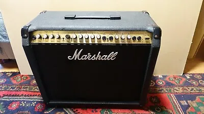 MARSHALL VALVESTATE 8080 80V Combo Amp W/ Foot Switch Manual Power Lead • £150