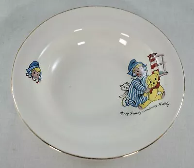 Vintage Keele Street Pottery Andy Pandy Cereal Bowl • £16.95