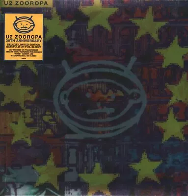 U2 Zooropa Double LP Vinyl Europe Umr/Island 2023 Limited Edition Yellow Vinyl • $65.85