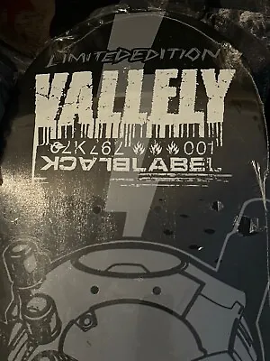 VTG BLACK LABEL Mike Vallely Cranium Warped Skateboard Deck 2001 NOS Hawk Punk X • $210