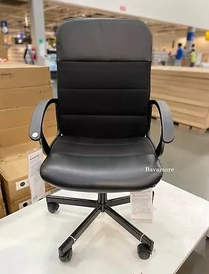 IKEA RENBERGET Swivel Chair Bomstad Black - 503.322.38 - BRAND NEW • $179.99