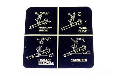 David Brown Hydraulic Linkage Decal 900 Early 850 & 950 Tractors (902835) • £8.95