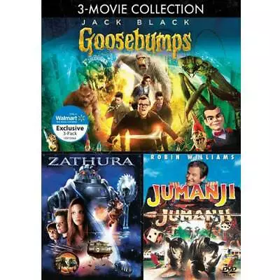 $8 • Buy Sony Pictures Home Ent. Goosebumps / Zathura / Jumanji (DVD + Digital Copy)